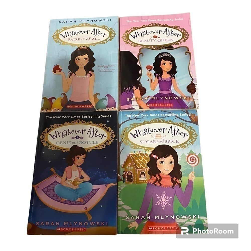 Whatever After Book Bundle Sarah Mlynowski Children Kids Chapter Sugar Spice
